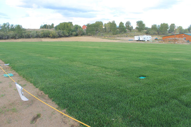 Soccer Field. Photo by Dawn Ballou, Pinedale Online.