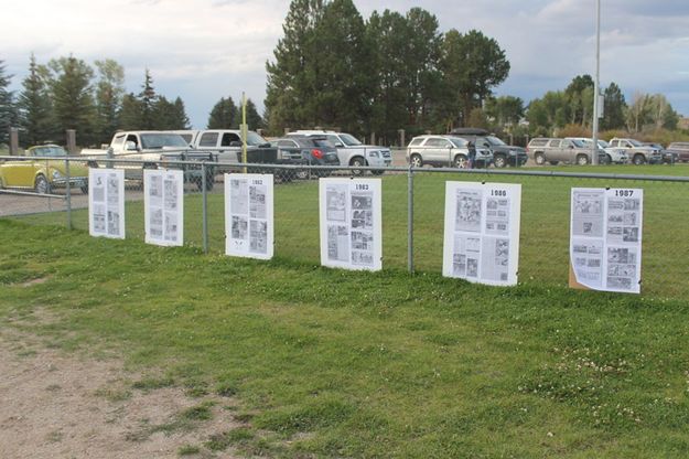 Posters. Photo by Dawn Ballou, Pinedale Online.