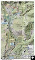 X-C Ski Trail Map. Photo by Sublette County Recreation .