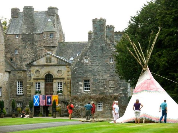 Shoshone at Murthly Castle. Photo by Murthly & Strathbraan Estates.