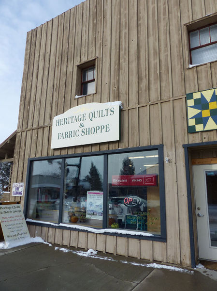 Heritage Quilts Western Trails Boutique. Photo by Dawn Ballou, Pinedale Online.