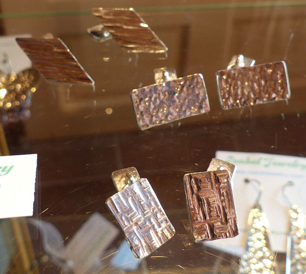 Cuff links. Photo by Dawn Ballou, Pinedale Online.