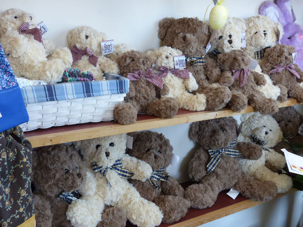 Teddy bears. Photo by Dawn Ballou, Pinedale Online.