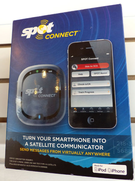 Satellite communicator. Photo by Dawn Ballou, Pinedale Online.