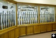 Delgado gun collection. Photo by Museum of the Mountain Man.