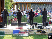 Bands view. Photo by Dawn Ballou, Pinedale Online.