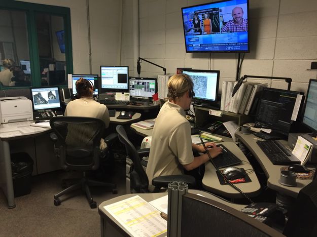 Dispatch Center. Photo by Sublette County Sheriff's Office.