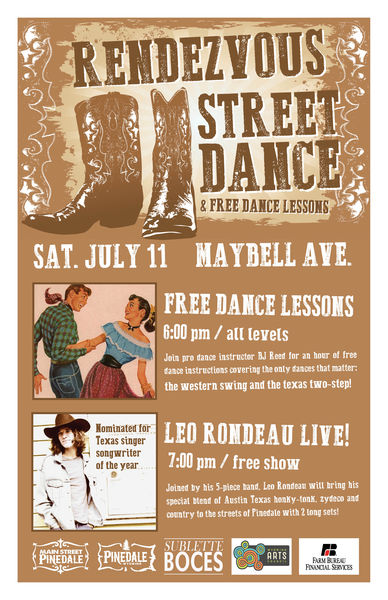 Street Dance July 11th. Photo by Pinedale Main Street.