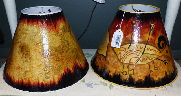 Lampshades. Photo by Dawn Ballou, Pinedale Online.