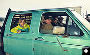 Truck Spectators. Photo by Terry Allen.