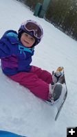 Snowboard kid. Photo by White Pine Resort.