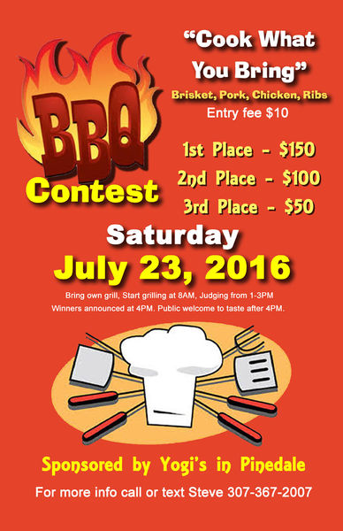 BBQ Contest. Photo by Pinedale Online.