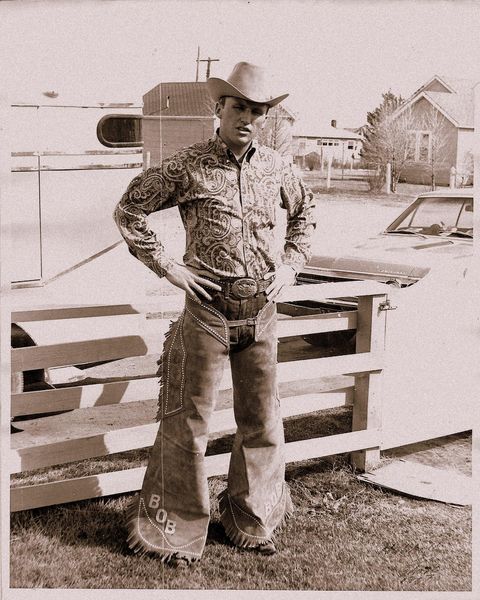 Bob Bing in the 70's. Photo by Cowboy Shop Archive.