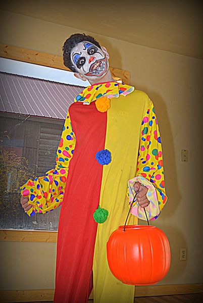 Nicolas the Clown. Photo by Terry Allen.