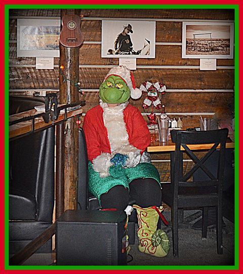 Carmen the Grinch. Photo by Terry Allen.