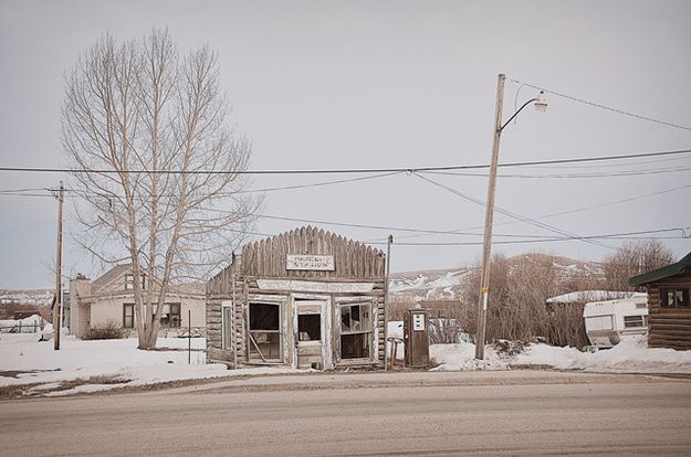 Haunted Historic Filling Station. Photo by Terry Allen.