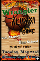 Alumni Basketball Game May 23. Photo by Sublette County School District #1.