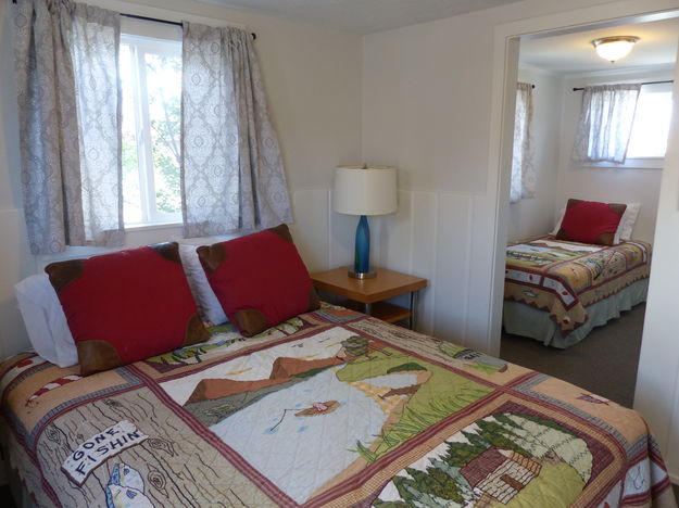 Newly remodeled rooms. Photo by Dawn Ballou, Pinedale Online.