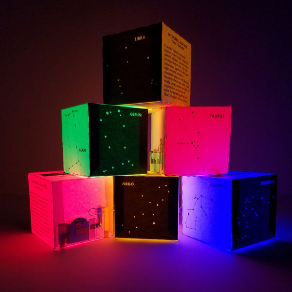Constellation Cubes. Photo by Pinedale Fine Arts Council.