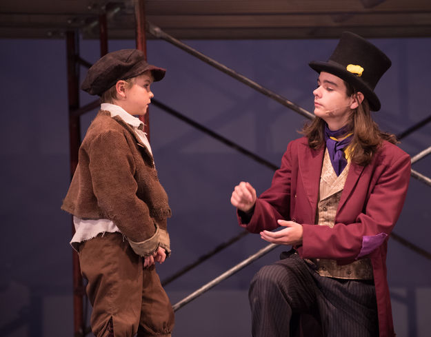Oliver and the Artful Dodger. Photo by Arnold Brokling.