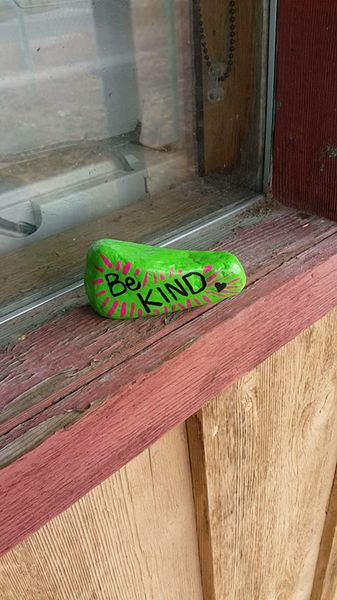 Be Kind. Photo by Pinedale Rocks.
