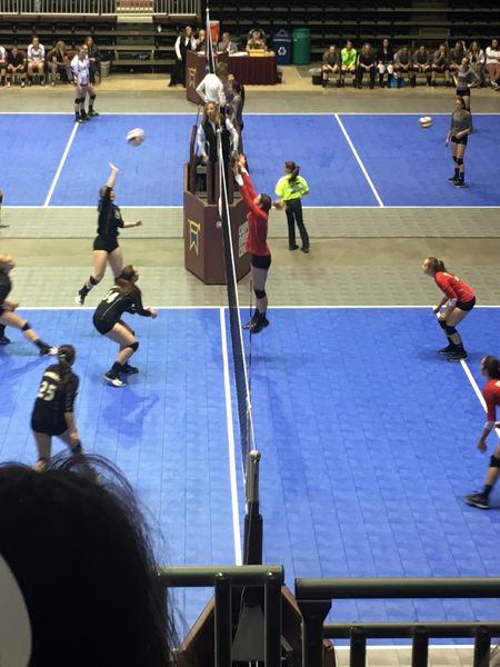 Big Piney at State Volleyball. Photo by Ranae Pape.