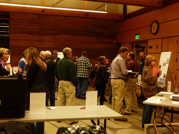 WYDEQ Ozone meeting. Photo by Dawn Ballou, Pinedale Online.
