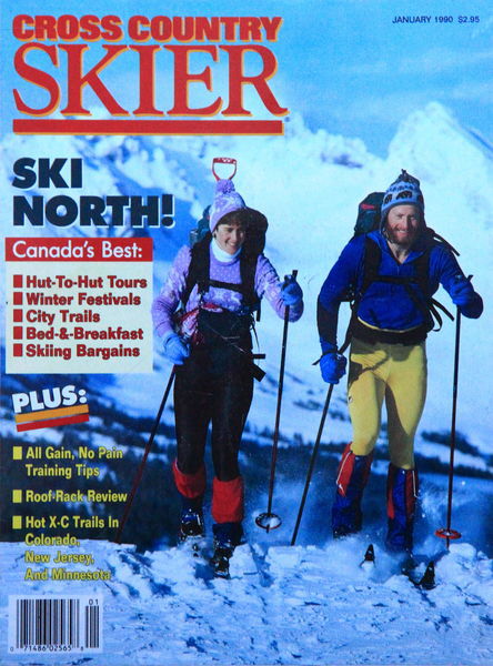 Cover of Cross Country Skier Magazine. Photo by Pinedale Online.