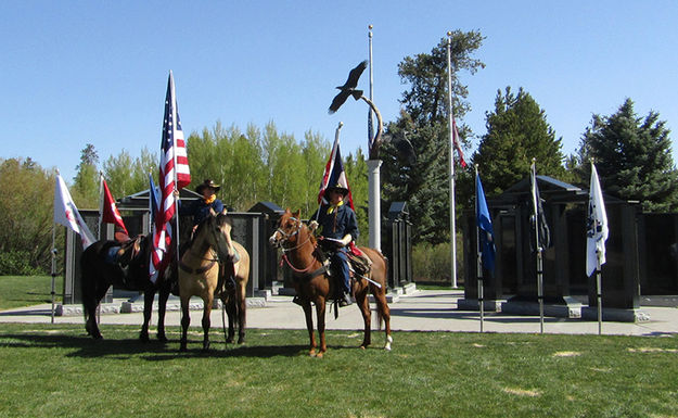 Veterans Memorial. Photo by Pinedale Online.