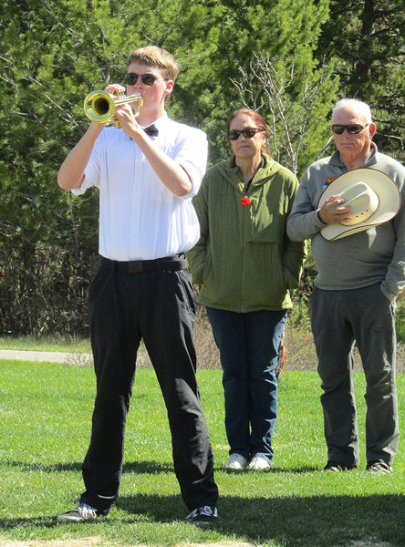 Taps. Photo by Pinedale Online.
