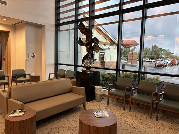 Entry Lobby. Photo by Dawn Ballou, Pinedale Online.