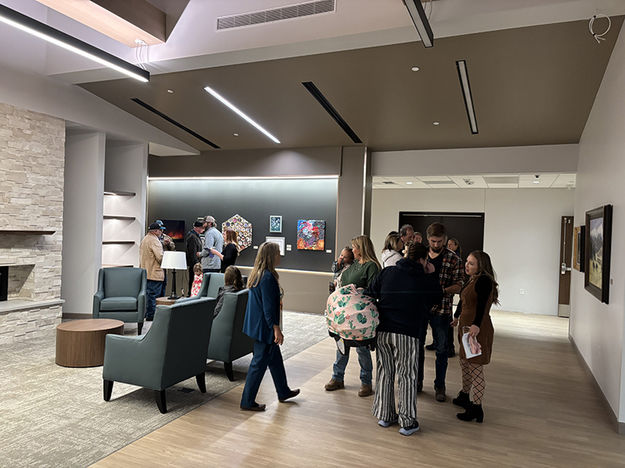 Long Term Living Center Lobby. Photo by Dawn Ballou, Pinedale Online.