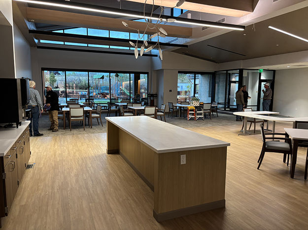 LTC Lobby. Photo by Dawn Ballou, Pinedale Online.