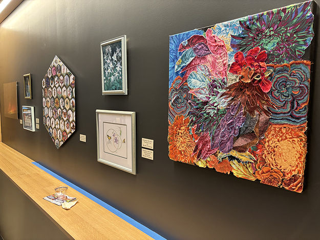 LTC Art Wall. Photo by Dawn Ballou, Pinedale Online.