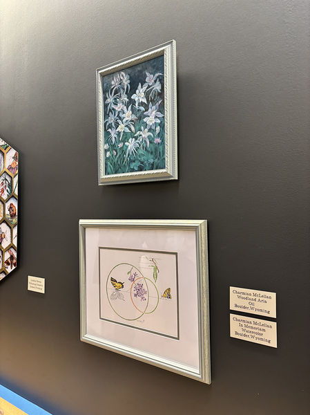 LTC Art Wall. Photo by Dawn Ballou, Pinedale Online.