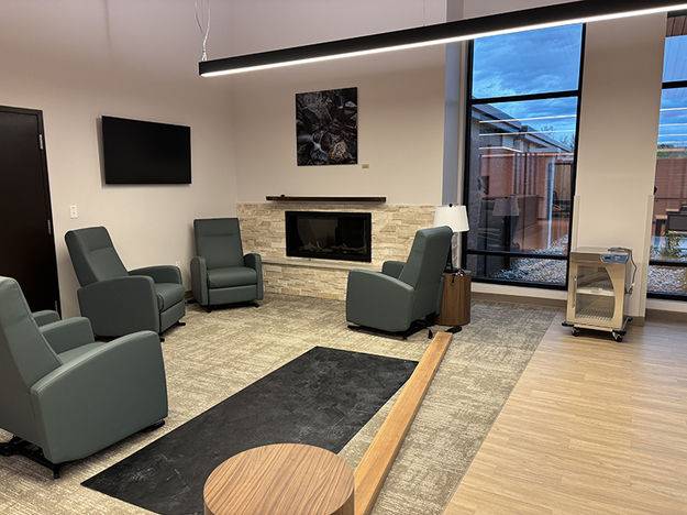 Memory Care Area. Photo by Dawn Ballou. Pinedale Online.