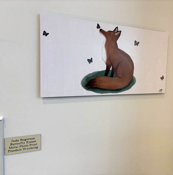 Butterfly Kisses. Photo by Dawn Ballou, Pinedale Online.