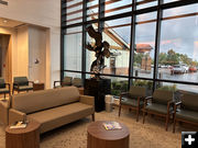 Entry Lobby. Photo by Dawn Ballou, Pinedale Online.