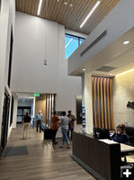 Main Reception. Photo by Dawn Ballou, Pinedale Online.