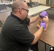 New equipment. Photo by Sublette County Health Foundation.