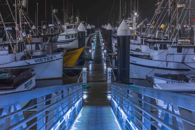 Crescent City Harbor. Photo by Dave Bell.