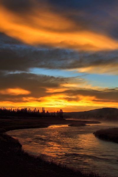 Madison River Sunrise. Photo by Dave Bell.