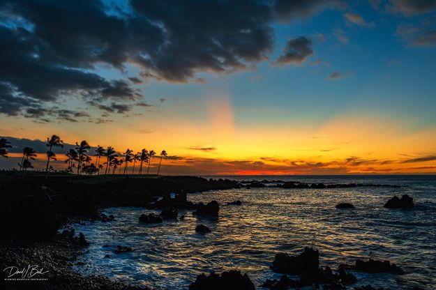 Magnificent Sunset Light. Photo by Dave Bell.