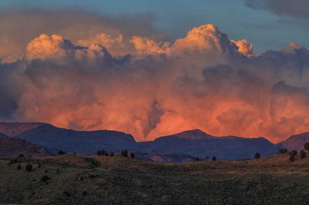 Sunset Clouds. Photo by Dave Bell.