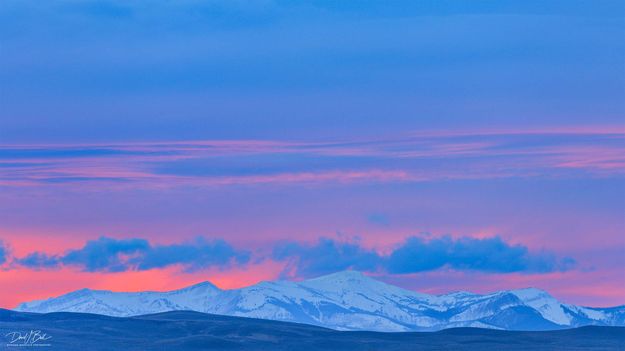 Hoback Peak Color. Photo by Dave Bell.