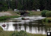 Dispersed campsite along Big Sandy Creek