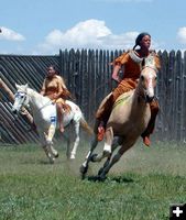 Pony Dancers during the Rendezvous Pageant