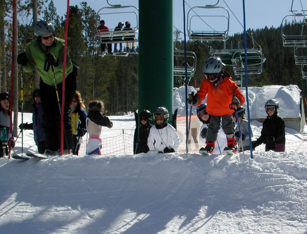 Ready to Race Mom. Photo by Pinedale Online.