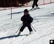 Little Ski Racer. Photo by Pinedale Online.