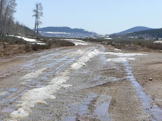 Still Very Wet. Photo by Pinedale Online.